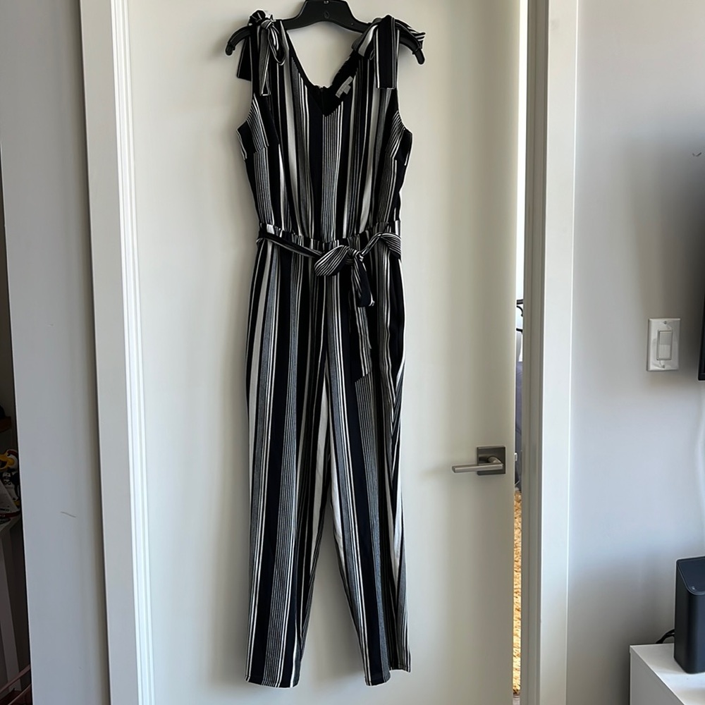 Striped Jumpsuit